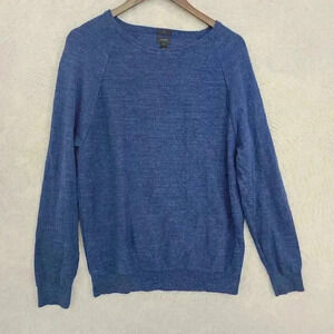 J. Crew Slim Men's Cotton Tweed Sweater Size L 3562C